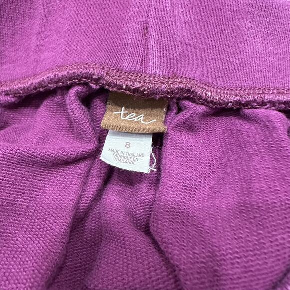 Tea Collection Pink Printed French Terry Skirt - Picture 7 of 9